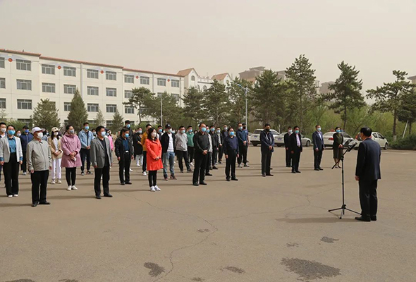 內(nèi)師大鴻德學(xué)院舉行開學(xué)返校疫情防控演練