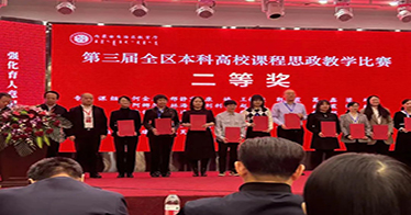 喜報(bào)！鴻德藝術(shù)設(shè)計(jì)系教師張茹獲全區(qū)本科高校課程思政教學(xué)比賽二等獎(jiǎng)